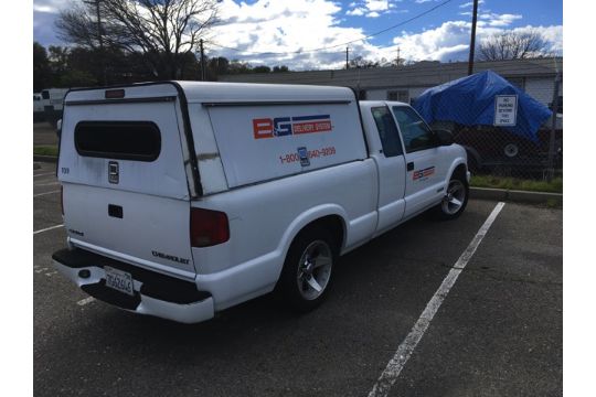 2003 Chevy S10 Pick Up Extra Cab 4 Door Auto Trans Am Fm