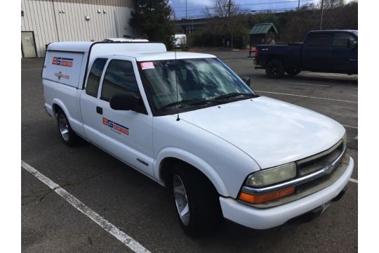 2003 Chevy S10 Pick Up Extra Cab 4 Door Auto Trans Am Fm