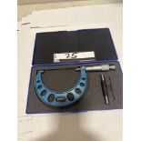 Fowler 3" to 4” Micrometer