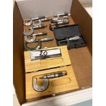 Lot of Assorted Micrometers