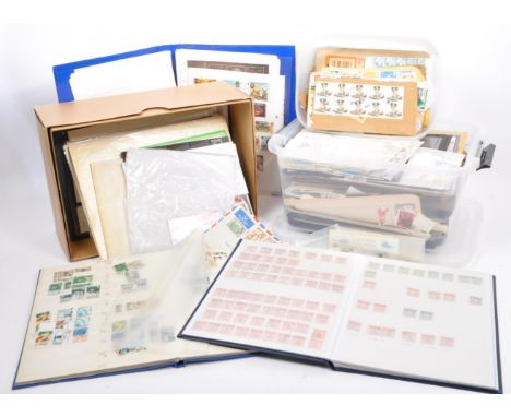 A large collection of early 20th century / vintage and later&nbsp;first UK and International stamps. To include a box of part