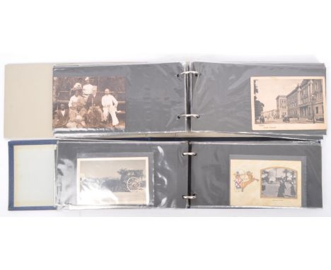 A large collection of early 20th century circa 1910s and later postcards &amp; photographs. Comprising of European and and in