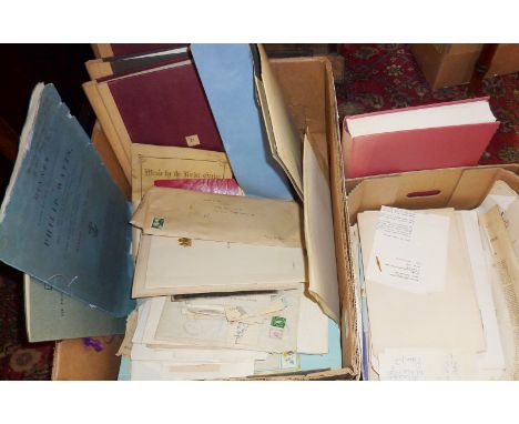 Good lot of ephemera relating to Sir James Penny, K.C.I.E, C.S.I., illustrating his life in India under the British Raj, and 