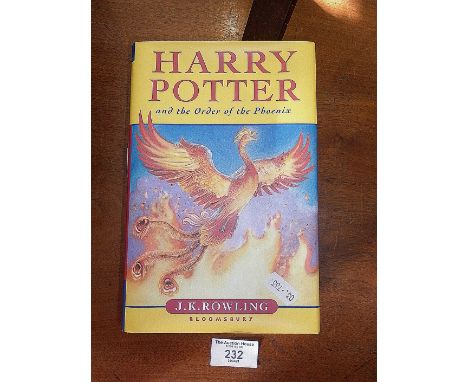 Harry Potter and the Order of the Phoenix 2003, First Edition, with dust jacket