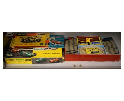 Vintage Wrenn Formula 152 electric motor racing game, boxed   Condition: 