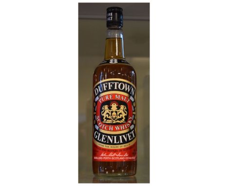 Wines & Spirits - Dufftown Glenlivet 70% Proof 8 Year Old Malt Scotch Whisky, 75.7cl (1)   Condition: 