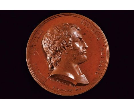 dating: 1830-40 provenance: Kingdom of the Two Sicilies, Made of bronze. On the obverse, a bust (right), on the borders 'PETR