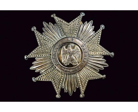 dating: Third quarter of the 19th Century provenance: France, Plaque of the Grand Cross of the Order of the Legion of Honour,