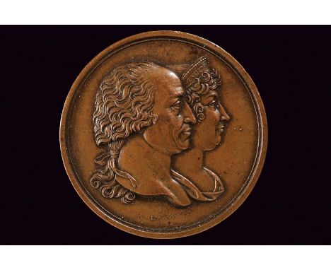 dating: 1820 provenance: Duchy of Lucca, To commemorate the marriage between Maria Theresa of Savoy and Carlo Ludovico, Princ