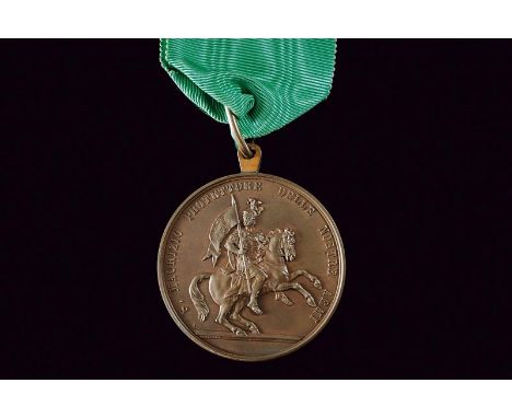dating: Mid 20th Century provenance: Kingdom of Italy, A Mod. 1920 Mauritian medal for general officers. Made of bronze. On t