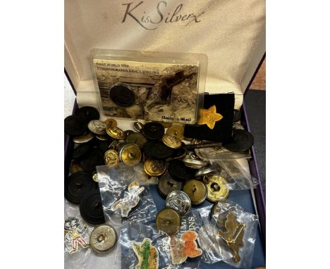 Collection of badges to include Robertsons  These items are listed on the basis they are illustrative of a bygone culture in 