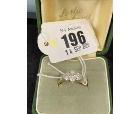 A 14ct gold and diamond ring, approx. 2 1/2 carats