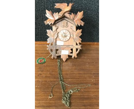 A German Black Forest cuckoo clock 