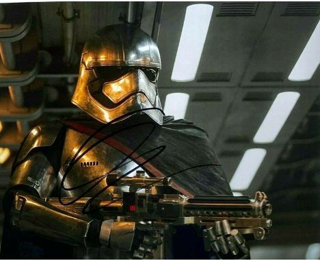 Star Wars - Gwendoline Christie (Captain Phasma) - autographed 8x10" colour photograph from the franchise, signed in black in