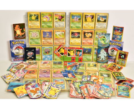 A QUANTITY OF POKEMON CARDS, just over 450 Pokemon TCG cards from Base Set, Base Set 2, Fossil, Jungle and Team Rocket sets; 