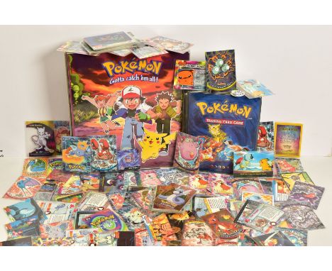 A QUANTITY OF POKEMON CARDS, contains over four hundred Pokemon TCG cards ranging from the Base Set, Base Set 2, Fossil, Jung
