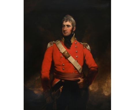 Sir Martin Archer Shee PRA (Irish 1769-1850) Portrait of an officer, thought to be Colonel William Bagwell, M.P. for Marlfiel