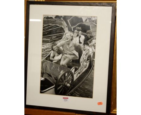 Kurt Hutton -  Women at Southend Fair, framed and glazed *print*