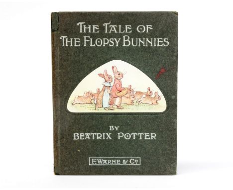 Potter (Beatrix): The Tale of Flopsy Bunnies, First edition, 1909, colour front piece & full page illustrations, pictorial en