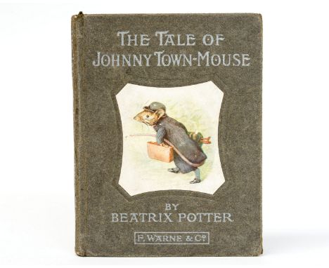 Potter (Beatrix): The Tale of Johnny Town-Mouse, 1918, First Edition, twenty seven coloured plates, pictorial endpapers, orig