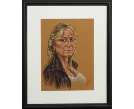 * GRAHAM H D MCKEAN, WIFE, MOTHER SISTER, DAUGHTER, FRIEND, LOVER pastel on paper, signed, titled verso image size 39cm x 29c