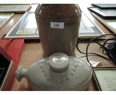 Albert Greenhalgh Bolton and a ceramic bed warmer