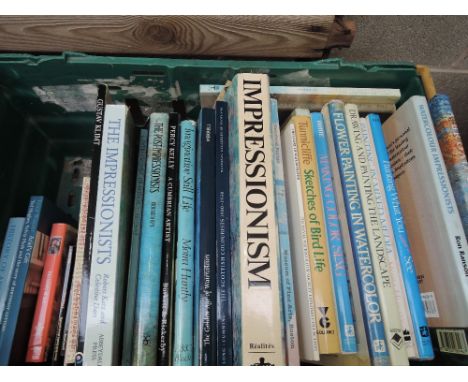 A selection of vintage volumes including Art interest Impressionism etc