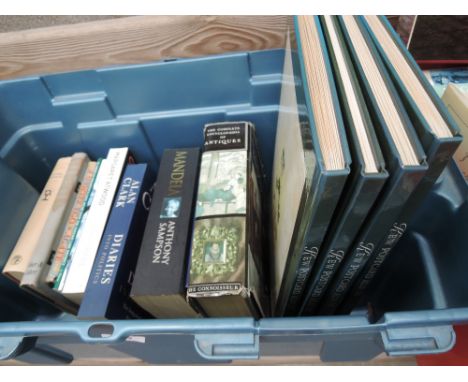 A selection of vintage volumes including Royal Botanic Gardens Postcard albums