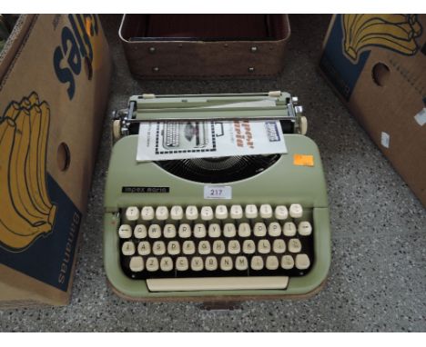 A vintage Impex Maria typewriter