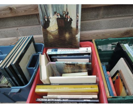 A selection of vintage volumes including Art and Artist's history