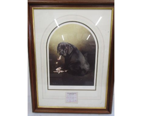 Nigel Hemming 'It could have been you' artist signed print 78x57cm