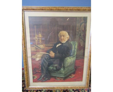 W Gladstone print 57x70cm