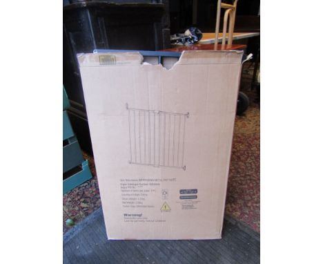 Extending metal pet gate in box&nbsp;
