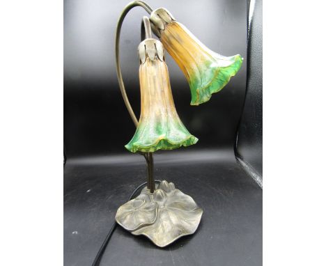 A Tiffany style lamp