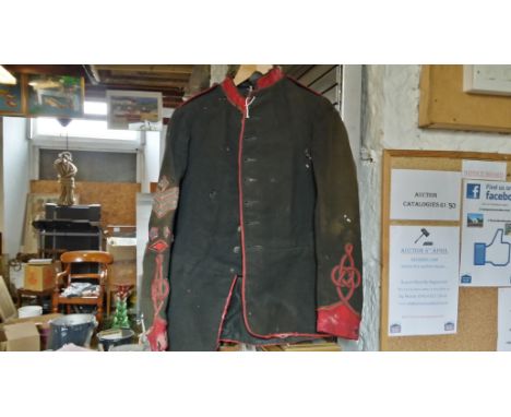 A Gloucestershire Light Yoemanary  rifleman's patrol jacket..