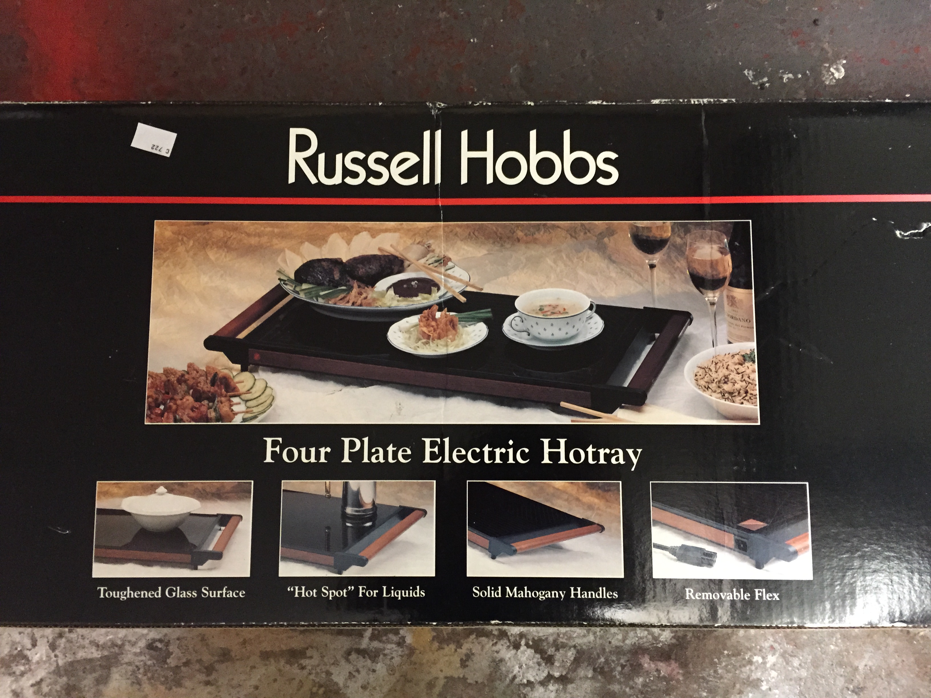 A Russell Hobbs hot plate.