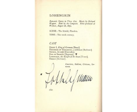 OPERA: A hardback edition of Opera Synopses - A Guide to the Plots and Characters of the Standard Operas by J. Walker McSpadd