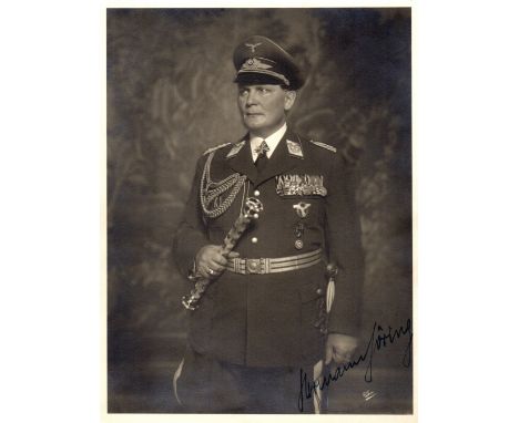 GOERING HERMANN: (1893-1946) German Political and Military Leader of World War II, a leading member of the Nazi Party. Presid