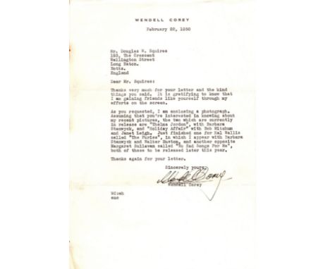 ENTERTAINMENT: Selection of A.Ls.S., T.Ls.S., a few vintage signed postcard photographs etc., by various actors, actresses an
