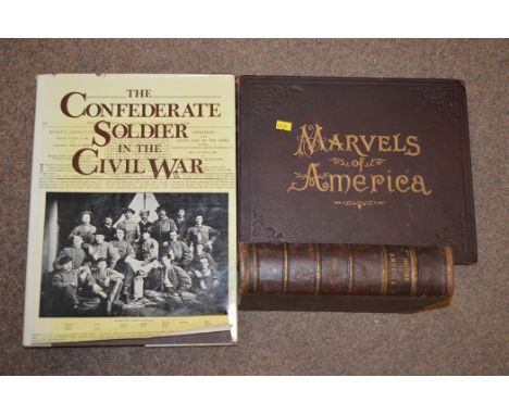 The History Of The United States Of America, by Charles Mackay, vol. 1; The Confederate Soldier In The Civil War; and Marvels