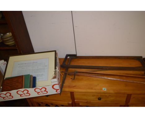The tools & commission of Andrew Spavin, as Examining Officer at North Shields, 1870-1886, to include: measure sticks, by Cus