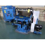 Standard Paper Box Machine Co. Model 20X27 Flatbed Platen Die Cutter S/N DX20440, Heated Platens,