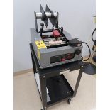 Advent Label Applicator Model 300, S/N 10504 w/ Portable Stand