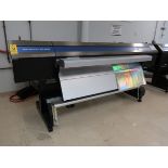 Roland SolJet Pro 4 Eco-Solvent Wide Format Printer/Cutter odel XR-640, S/N ZBF1842, 64", 8 Color