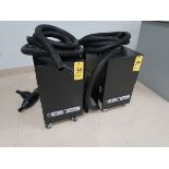 (2) BOFA International Portable Fume Extractors Model Print Pro Universal S/N PPU-279 & PPU-256