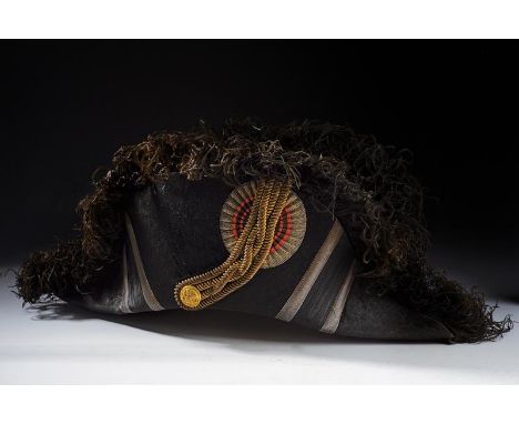 dating: circa 1900 provenance: Russian Empire, Felt-covered body with black, silk ribbon, borders with silver color. Big cock