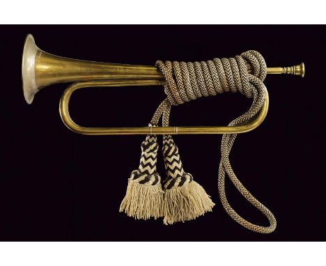 dating: 1915 provenance: Prussia, Brass and white metal trumpet, complete with a mouthpiece, base marked 'FRIEDRICH GESSNER B