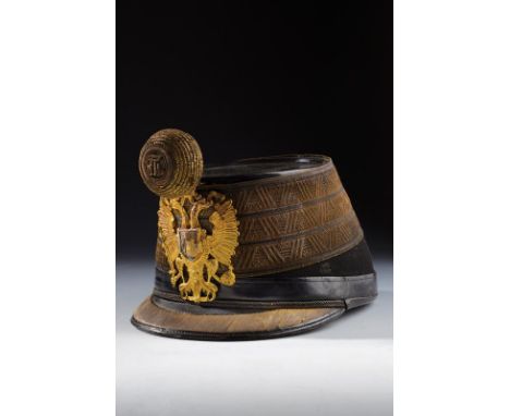 dating: about 1910 provenance: Austria, Complete with all the decorations. Morocco leather inside and lined in white silk, wi