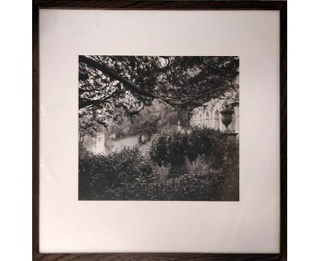 EDWIN SMITH (British, 1912 ? 1971) 'Villa Garden', gelatin silver print, signed verso, 40cm x 30cm, framed. (Subject to ARR -