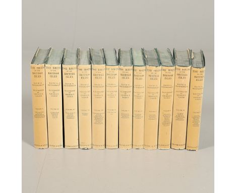 David Bannerman, and George E. Lodge. The Birds of the British Isles, first editions, coloured plates, tissue guards, origina
